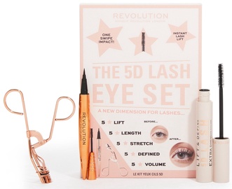 Kosmeetikakomplekt Makeup Revolution London The 5D Lash Eye Set, naistele
