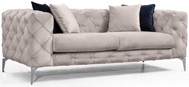 Diivan Hanah Home Como 2, hele pruun, 197 x 90 cm x 73 cm
