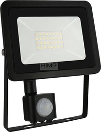 Prožektors Spectrum Noctis Lux2, 30 W, 2650 lm, 4000 °K, IP44, melna