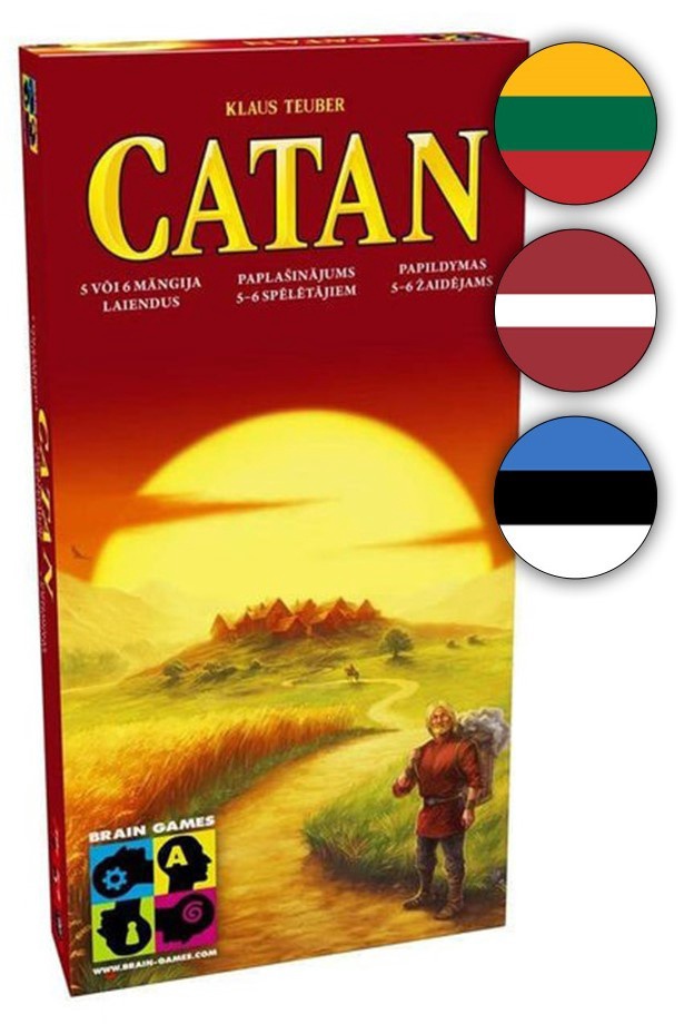 Täiendus lauamängule Catan Brain Games Catan Extension 5-6 Players