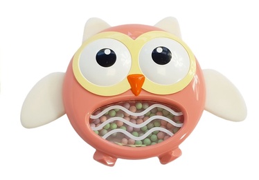 Прорезыватель LEAN Toys Owl, красный