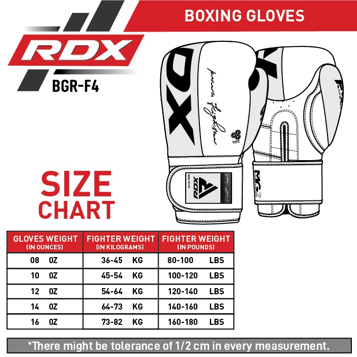 Боксерские перчатки RDX F4 BGR-F4GL-12OZ, золотой/черный, 12 oz
