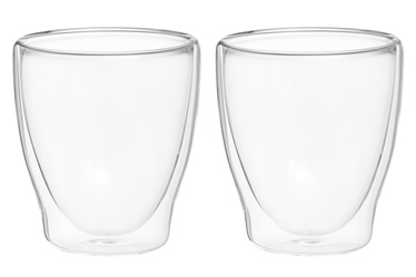 Glāze Maku Double Walled 335032, borsilikāta stikls, 0.3 l, 2 gab.