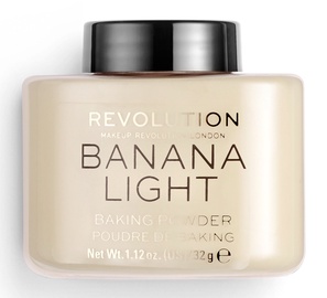 Birstošais pūderis Makeup Revolution London Baking Powder Banana Light, 32 g