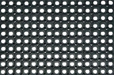 Придверный коврик Honeycomb, черный, 100 см x 50 см