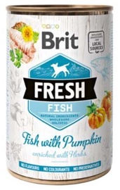 Влажный корм для собак Brit Fresh, рыба, 0.4 кг