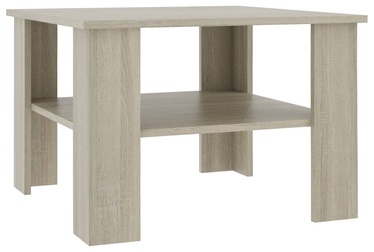 Kafijas galdiņš VLX Chipboard 800210, ozola, 600 mm x 600 mm x 420 mm