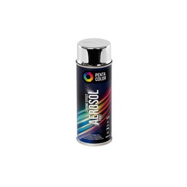 Аэрозольная краска Pentacolor Chrome effect, простые, серебристый, 0.4 л