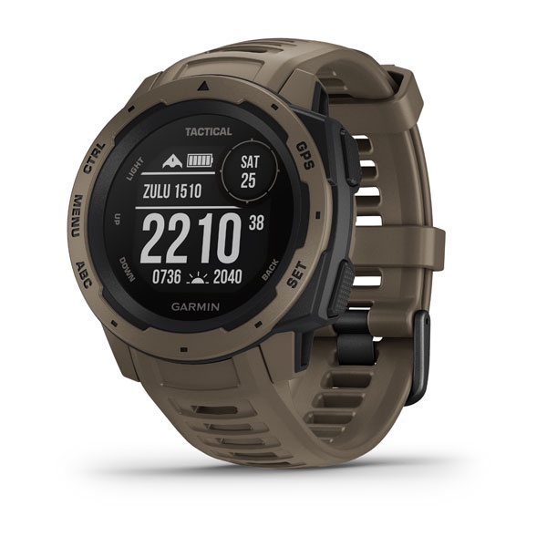 Nutikell Garmin Instinct Tactical, pruun