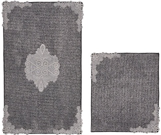 Vannasistabas paklājiņu komplekts Foutastic 394ANR1499, antracīta, 60 cm x 100 cm