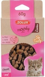 Лакомство для кошек Zolux Mooky Lovies, курица, 0.06 кг