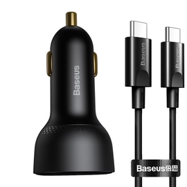 Зарядное устройство Baseus TZCCZX-01, USB/USB-C, черный