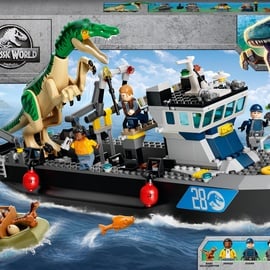 Конструктор LEGO Jurassic World Побег барионикса на катере 76942, 308 шт.
