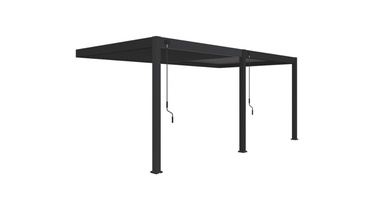 Varikatus Pergola Elegance Wall, 600 cm x 256 cm, antratsiit