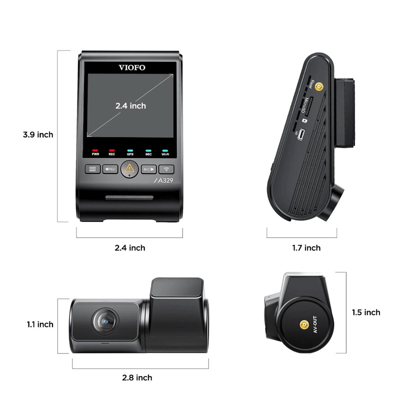 Videoregistraator Viofo A329 2CH