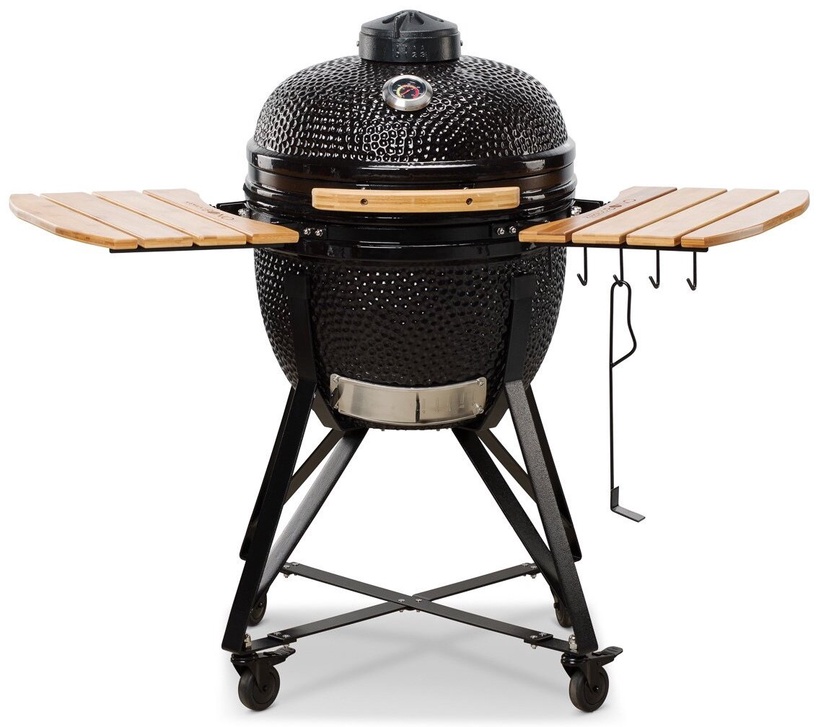 Grill Kamado Bono Media, must, 52 cm