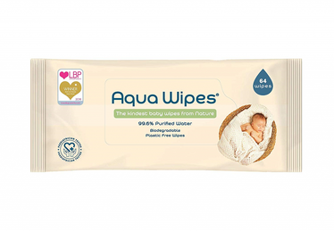 Mitrās salvetes Aqua Wipes, 64 gab.