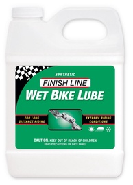 Velosipēdu ķēdes eļļa Finish Line Wet Bike Lube, 900 ml