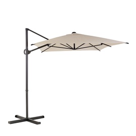 Садовый зонт от солнца Home4you Roma, 200 cm, песочный (поврежденная упаковка)/01