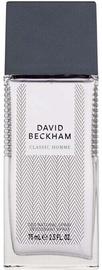 Vyriškas dezodorantas David Beckham Classic Homme, 75 ml