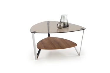 Kafijas galdiņš Halmar Oprah, brūna, 800 mm x 800 mm x 430 mm