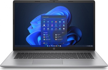 Ноутбук HP 470 G10, Intel® Core™ i5-1335U, 16 GB, 512 GB, 17.3 ″, Intel Iris Xe Graphics, серебристый