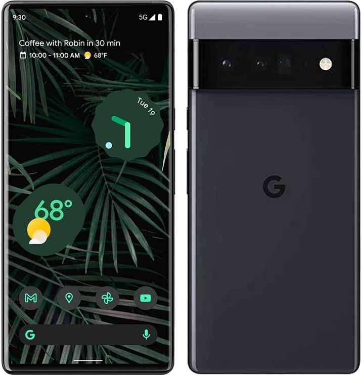 Mobilais telefons Google Pixel 6 Pro, melna, 12GB/128GB