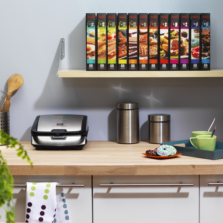 Сэндвич-сковорода – вафельница Tefal Snack Collection SW854D, 700 Вт