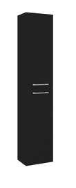 Vannas istabas skapītis Elita Cheese Plus 168521, melna, 23.6 x 30 cm x 150 cm