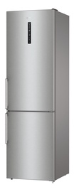 Холодильник Gorenje NRC6204SXL5M, морозильник снизу