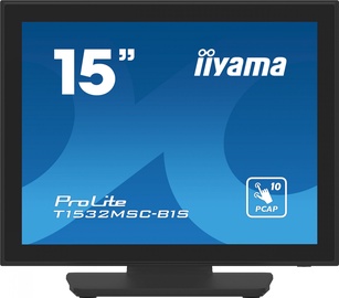 Monitorius Iiyama T1532MSC-B1S, 15", 8 ms