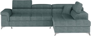 Stūra dīvāns Eridano Manhattan 38, zaļa, 202 x 275 cm x 88 cm