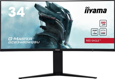 Monitorius Iiyama G-MASTER Red Eagle GCB3480WQSU-B1, 34", 0.4 ms