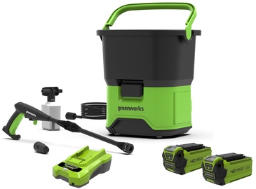 Мойка высокого давления Greenworks GDC40K2x, 650 Вт