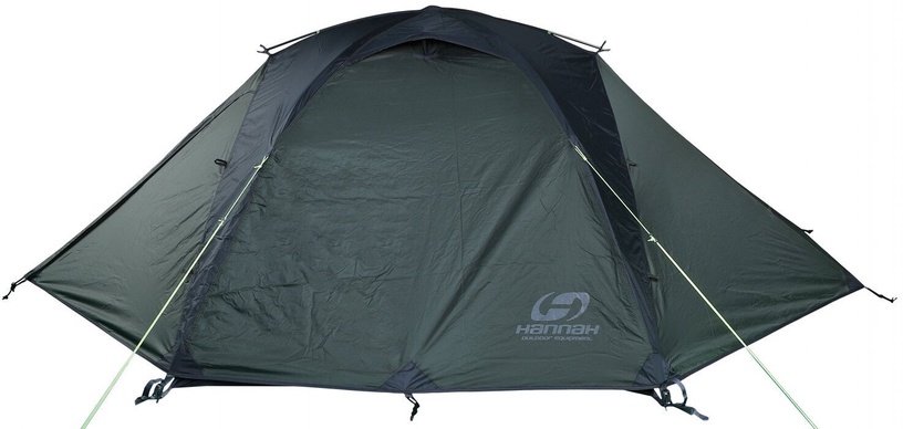 Divvietīga telts Hannah Covert 2 WS 10003205HHX, melna/tumši zaļa