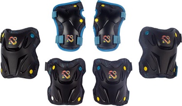 Защита частей тела Nijdam Path Defender, L, синий/черный/желтый