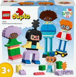 Konstruktorius LEGO® DUPLO® Town Konstruojami emocijų žmogeliukai 10423 10423