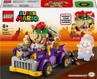 Konstruktor LEGO® Super Mario Bowser muskliauto – lisakomplekt 71431