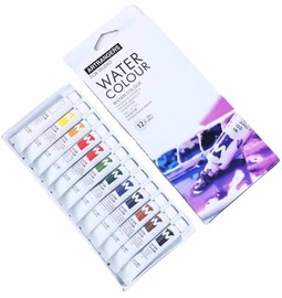 Krāsa akvareļu Avatar Water Colours, 12 ml, daudzkrāsaina, 12 gab.