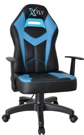 Spēļu krēsls Kalune Design XFly Machete, 43 x 60 x 113 cm, zila