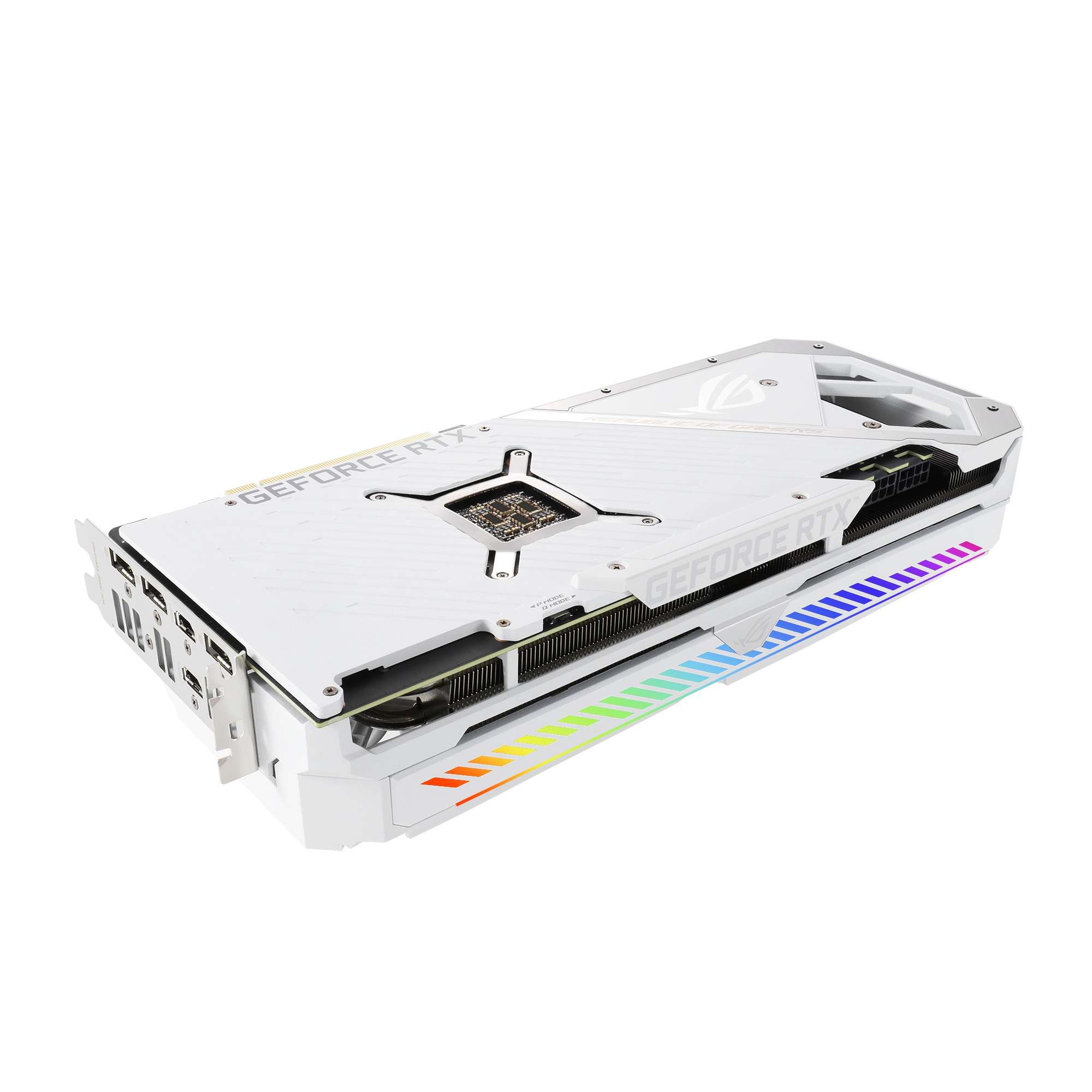 Vaizdo plokštė Asus GeForce RTX 3070 ROG -STRIX-RTX3070-O8G-WHITE-V2, 8 GB,  GDDR6 - 1a.lt