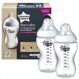 Детская поилка Tommee Tippee Closer To Nature, 340 мл, 0 мес., 2 шт.