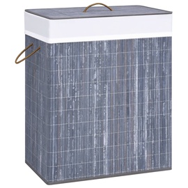 Veļas kaste VLX Bamboo Corner, 100 l