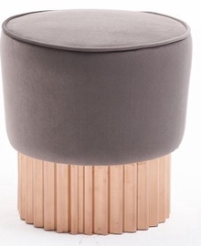 Пуф Hanah Home Living, золотой/серый, 38 см x 38 см x 40 см