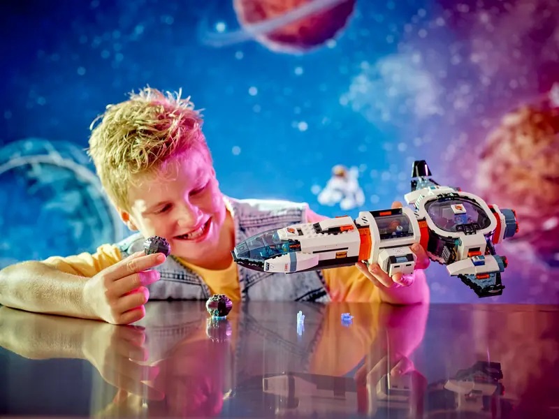 Konstruktor LEGO® City Modulinis galaktikos erdvėlaivis 60446, 717 tk