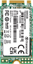 Kietasis diskas (SSD) Transcend MTS425S, 0.85", 500 GB