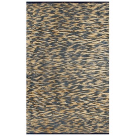 Ковер VLX Handmade Rug Jute 133745, синий, 230 см x 160 см