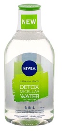 Micelārais ūdens Nivea Urban Skin Detox, 400 ml, sievietēm