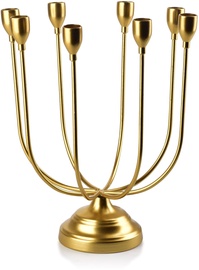 Подсвечник Mondex Cedric Gold HTOP3509, металл, 320 мм, золотой