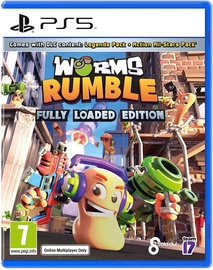 Игра для PlayStation 5 (PS5) Team 17 Worms Rumble Fully Loaded Edition